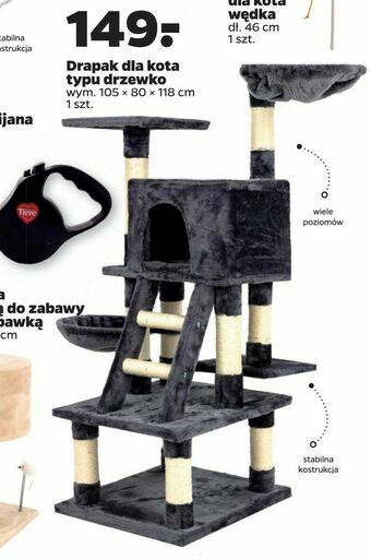 Netto Drapak dla kota typu drzewko oferta
