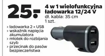 Netto 4 w 1 wielofunkcyjna ładowarka 12/24 V oferta