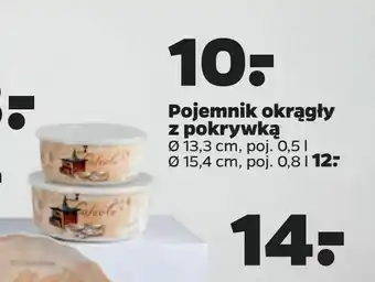 Netto Pojemnik okrągły z pokrywką oferta