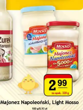 Gram Market Majonez Napoleoński 320g lub Light Mosso 320g oferta