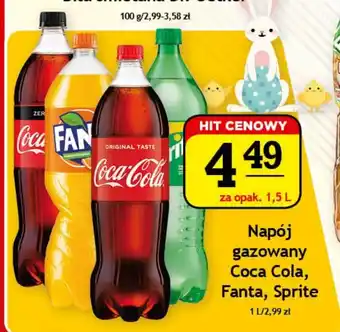 Gram Market Napój gazowany Coca Cola lub Fanta lub Sprite 1,5l oferta