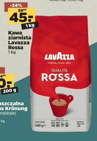 Netto Kawa ziarnista Lavazza Rossa oferta