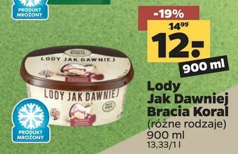 Netto Lody Jak Dawniej Bracia Koral oferta