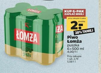 Netto Piwo Łomża oferta