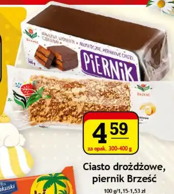 Gram Market Ciasto drożdżowe lub piernik Brześć 300-400g oferta