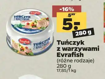 Netto Tuńczyk z warzywami Evrafish oferta