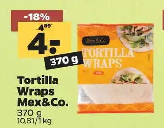 Netto Tortilla Wraps Mex&Co oferta