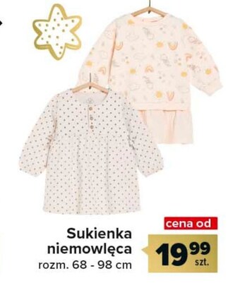 Carrefour Sukienka niemowlęca oferta