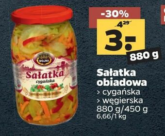 Netto Sałatka obiadowa oferta