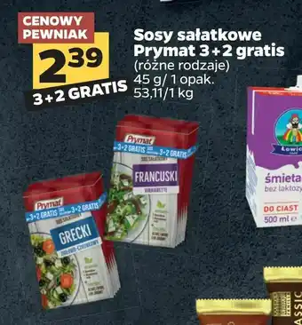 Sosy sałatkowe Prymat 3 + 2 gratis