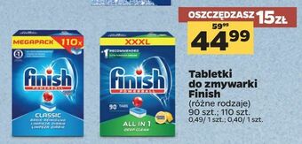 Netto Tabletki do zmywarki Finish oferta