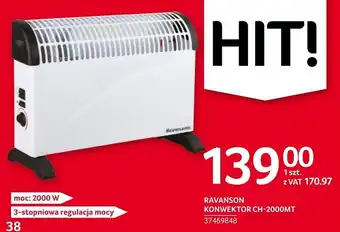 Selgros Grzejnik elektryczny ravanson oferta