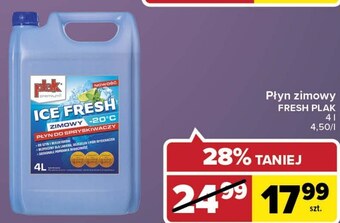 Carrefour Płyn do spryskiwaczy zimowy plak oferta