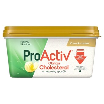 Carrefour Proactiv tłuszcz roślinny do smarowania o smaku masła 400 g oferta