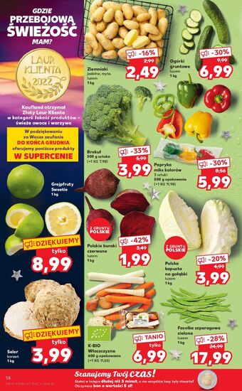 Kaufland Ogórki gruntowe oferta