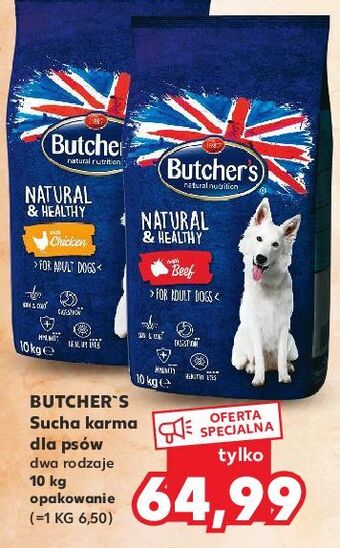 Kaufland Karma dla psa z kurczakiem butcher's natural & healthy oferta