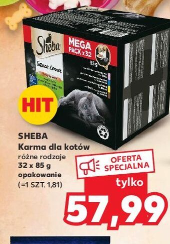 Kaufland Karma do kota mix sheba oferta