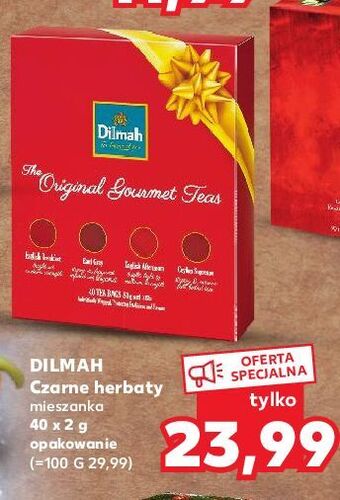 Kaufland Zestaw herbat the original gourmet teas dilmah oferta