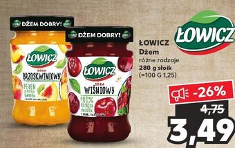 Kaufland Dżem wiśniowy łowicz oferta