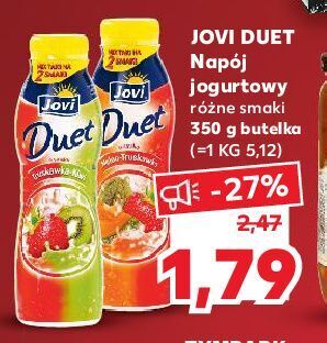 Kaufland Jogurt melon-truskawka jovi duet oferta
