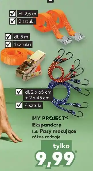 Kaufland Pas mocujący 2.5 m myproject oferta