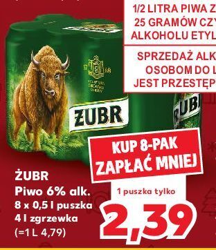 Kaufland Piwo żubr 1768 oferta