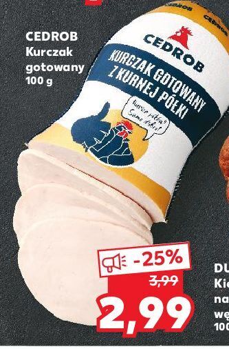 Kaufland Kurczak gotowany cedrob oferta