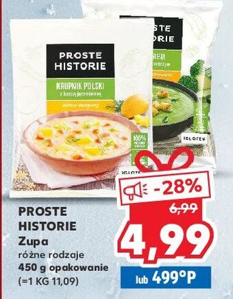 Kaufland Krupnik polski z kaszą jęczmienną iglotex proste historie oferta