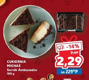 Kaufland Sernik ambasador cukiernia michaś oferta