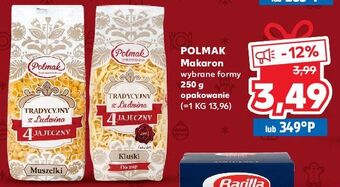 Kaufland Makaron tradycyjny muszelki polmak oferta