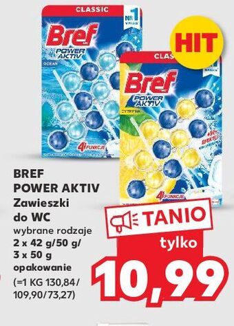 Kaufland Kostka do wc 4 function lemon bref power aktiv oferta