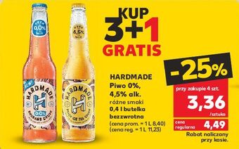 Kaufland Piwo hardmade peach ice tea crush oferta