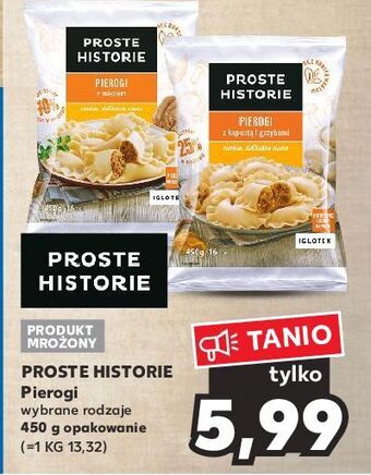 Kaufland Pierogi z mięsem iglotex proste historie oferta