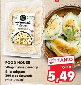 Kaufland Pierogi wegańskie a'la mięsne food house oferta