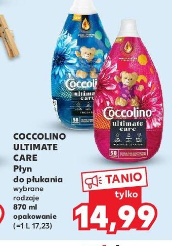 Kaufland Płyn do płukania fresh sky coccolino ultimate care oferta