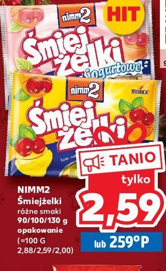 Kaufland Żelki nimm2 śmiejżelki oferta