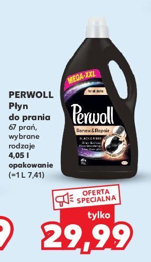 Kaufland Płyn do prania perwoll renew & repair black fiber oferta
