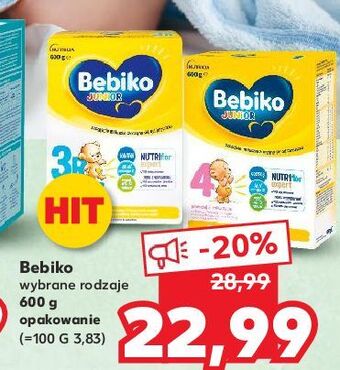 Kaufland Mleko 3r bebiko junior oferta