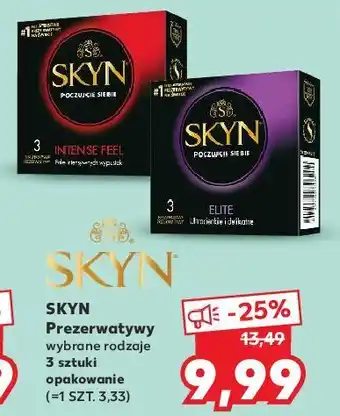 Kaufland Prezerwatywy intense feel unimil skyn oferta