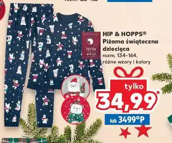 Kaufland Piżama świąteczna 134-164 cm hip & hopps oferta