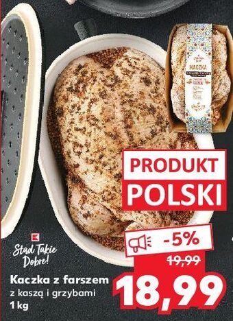 Kaufland Kaczka faszerowana kaszą i grzybami k-classic stąd takie dobre! oferta