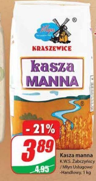 Dino Kasza manna młyn kraszewice oferta