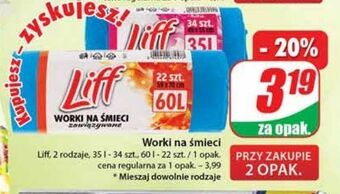 Dino Worki na śmieci 60 l liff oferta