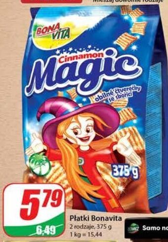 Dino Płatki cynamonowe magic bona vita oferta