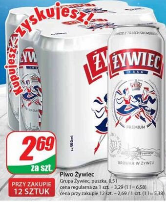 Dino Piwo żywiec jasne pełne oferta