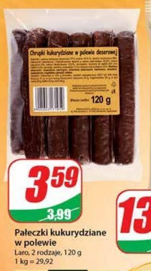 Dino Chrupki kukurydziane w polewie czekoladowej deserowe laro oferta