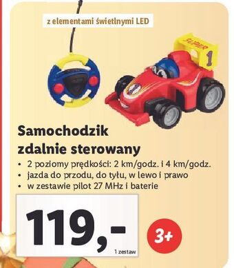 Lidl Samochodzik zdalnie sterowany playtive oferta
