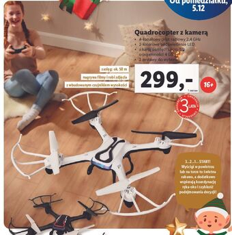 Lidl Quadrocopter z kamerą oferta