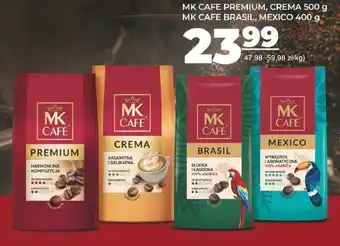 Pokusa MK Cafe Premium, Crema 500g, MK Cafe Brasil, Mexico 400g oferta