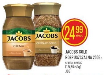 Pokusa JDE Jacobs Gold rozpuszczalna 200g: crema, cronat oferta
